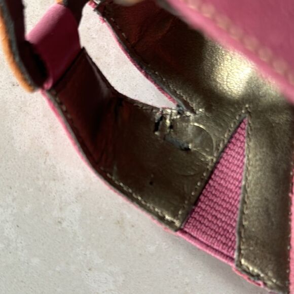 Women's Aerosoles Pink Frothy Open Toe Sandals 10 M - Picture 7 of 11